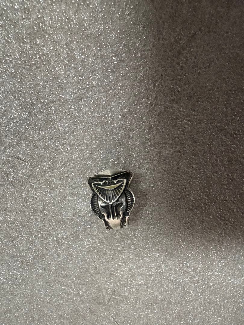 Navajo Sunshine Reeves スタンプワーク リング　14号