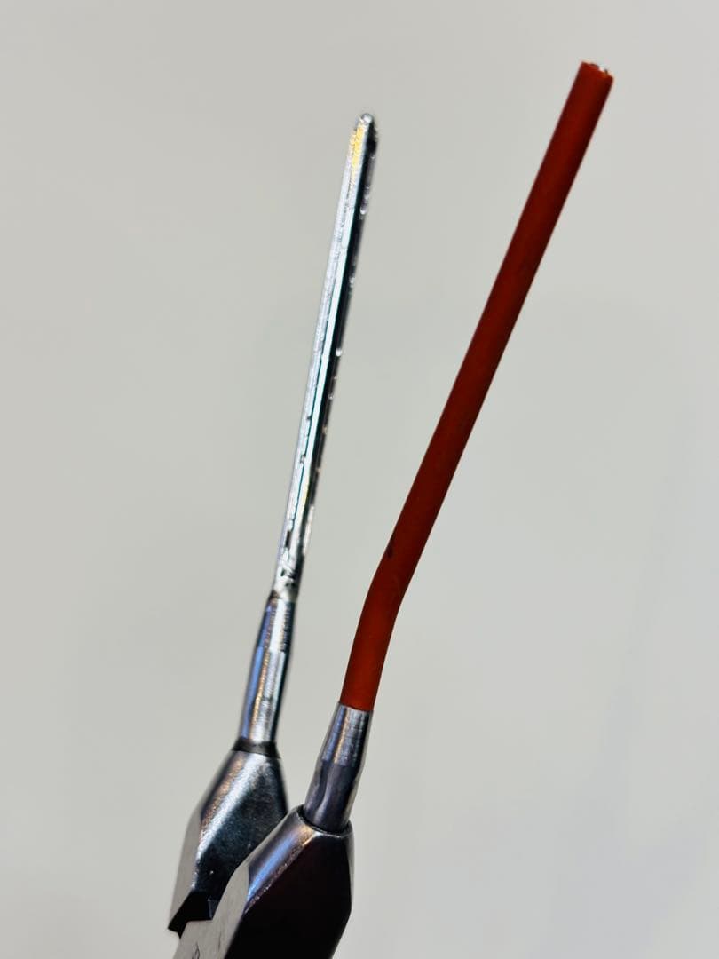 超美品　シルバーアイロン 1.8ミリ超極細アイロン　廃盤品　 /レンツアイロン