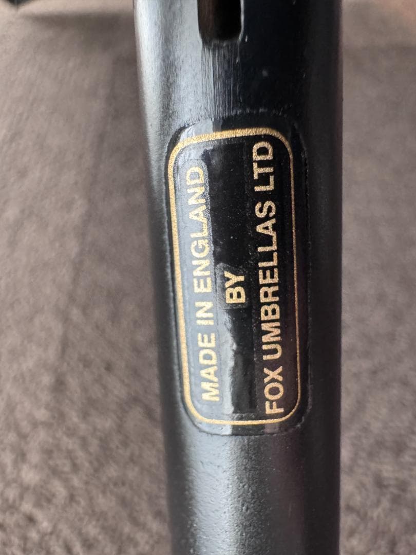 【レア品】フォックスアンブレラズ（カスタム仕様の革製ハンドル）