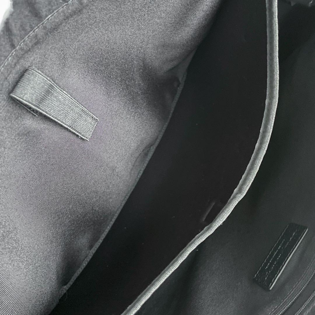 極美品 ユナイテッドアローズ トートバッグ シボ 本革 黒 A4可 大容量 通勤