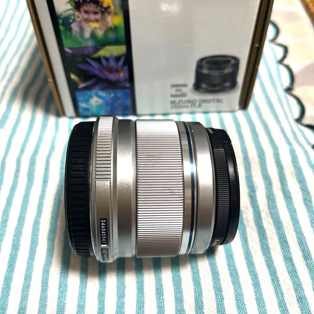 OLYMPUS 単焦点レンズ 25mm F1.8 レンズプロテクト付き