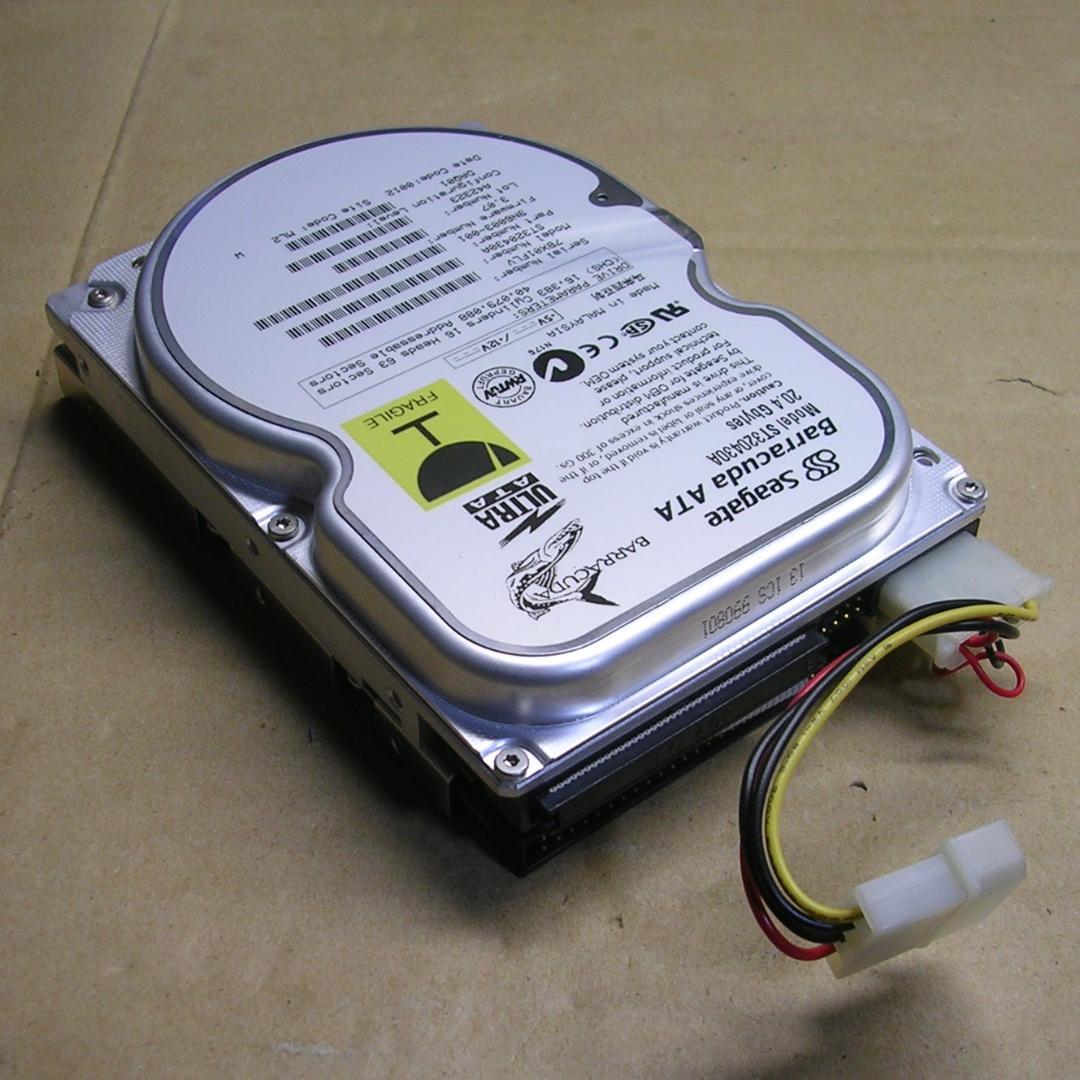 SCSI-IDEブリッジ+新品HDD付き