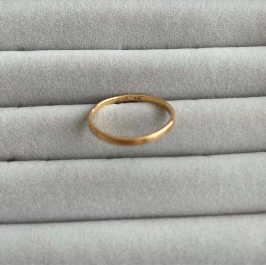hirondelle イロンデール ゴールド リング K18