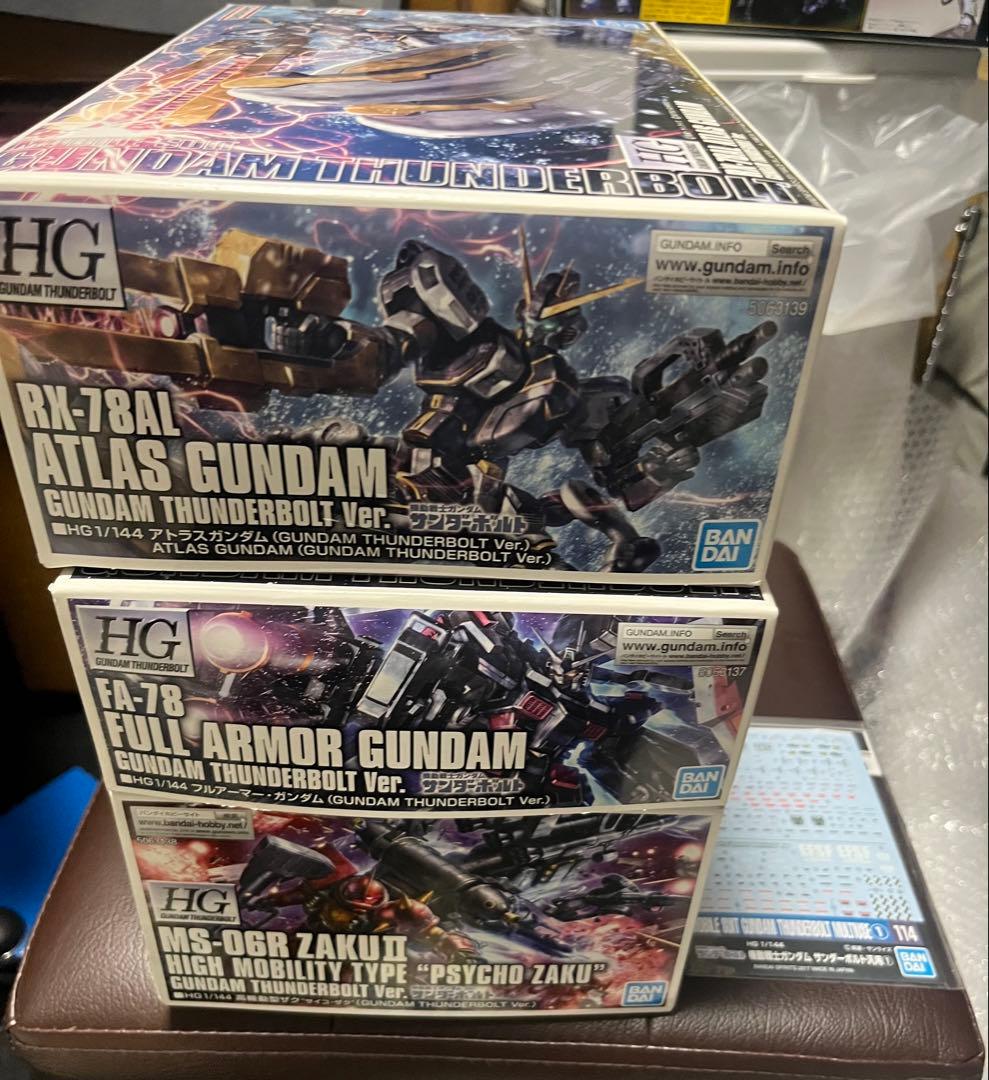 送料込　ガンダムサンダーボルト 1/144セット
