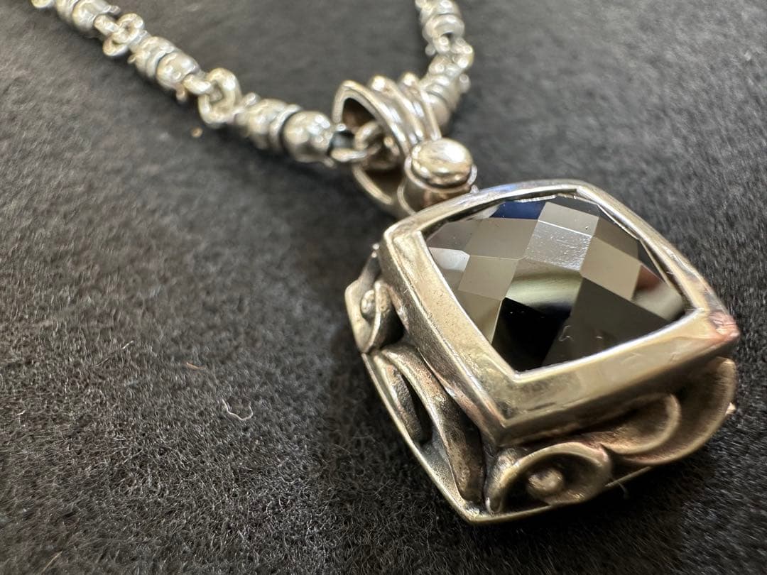 最終価格！AQUA FORTIS オニキス シルバー925 ネックレス