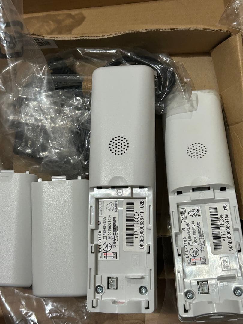 BROTHER A4インクジェットFAX複合機 子機2台 MFC-J800DW