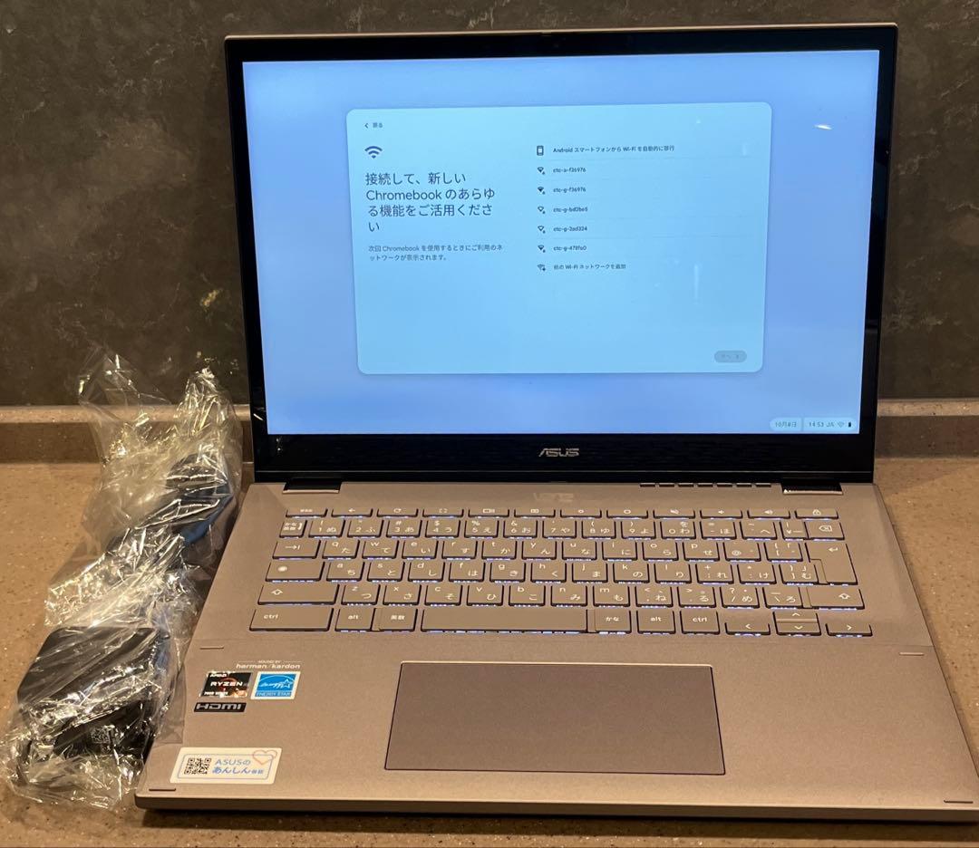 Chromebook本体 ASUS Chromebook Plus CM34 Flip R3-7320C