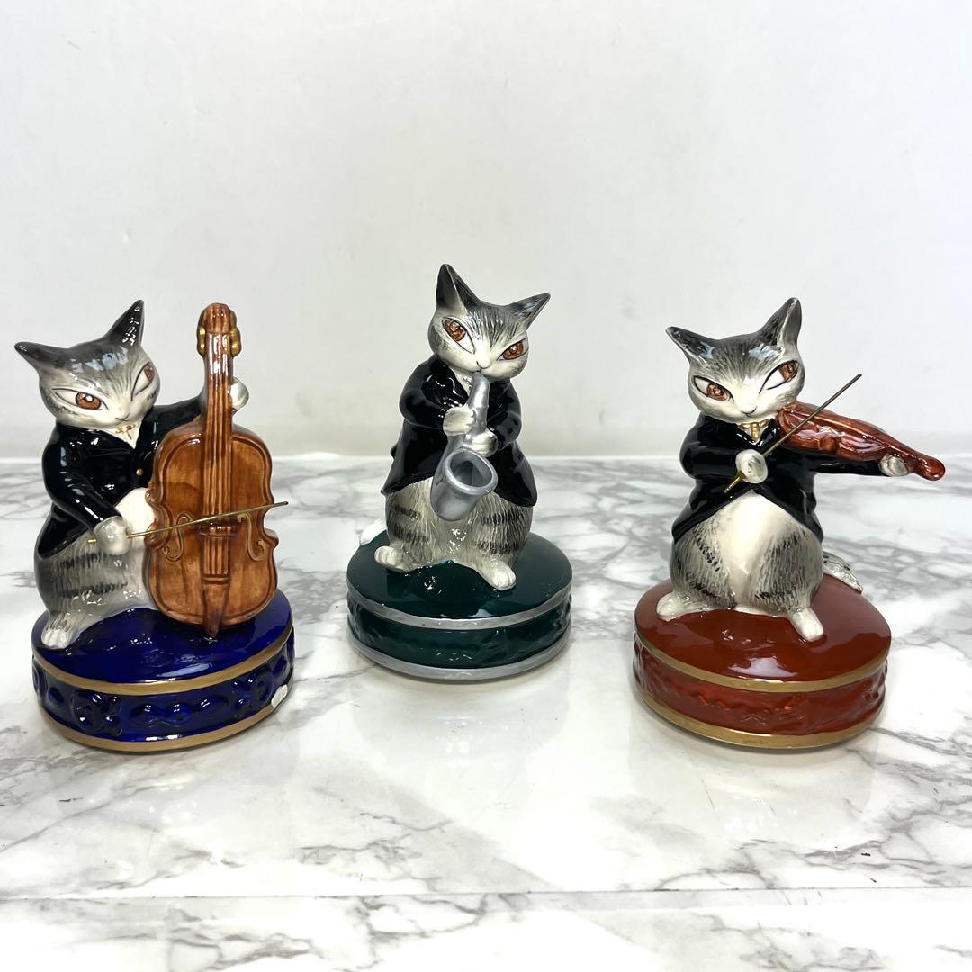 わ*な様 わちふぃーるど ダヤン 楽器演奏 オルゴール サックス/バイオリン/チ