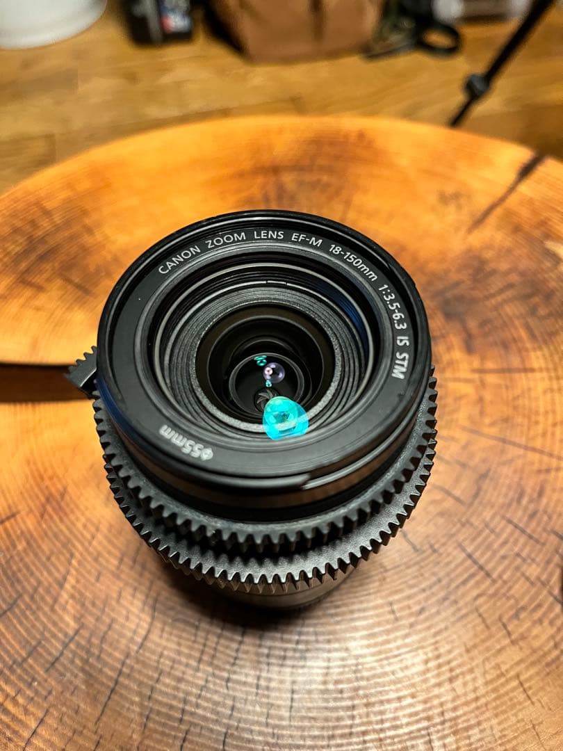 【値下・ジャンク】Canon 18-150mm ズームレンズ　ef-m 55mm