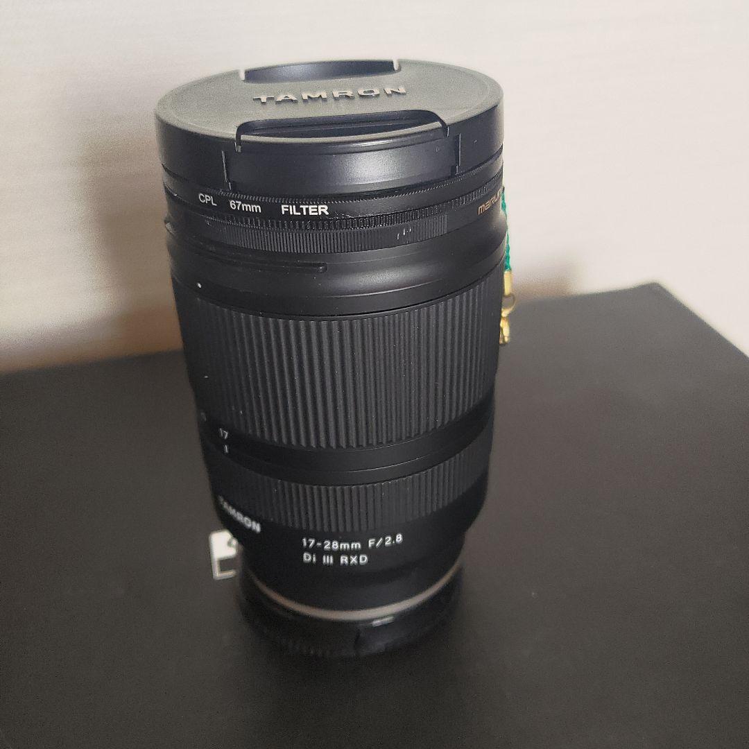 TAMRON 17-28mm F2.8 Di III RXD CPLフィルター付