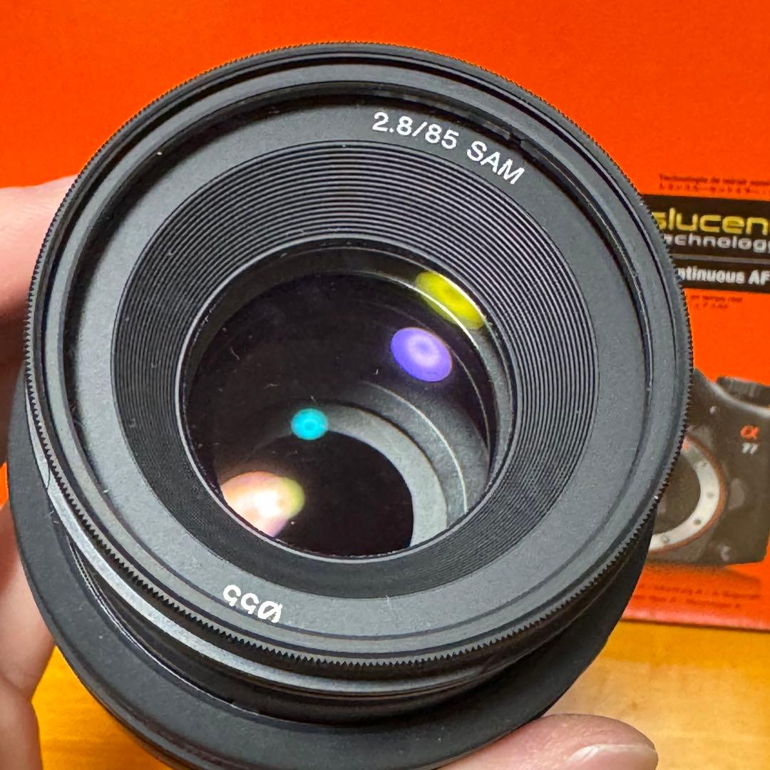 SONY α77 SLT-A77VQ ズームレンズキット & SAL85F28