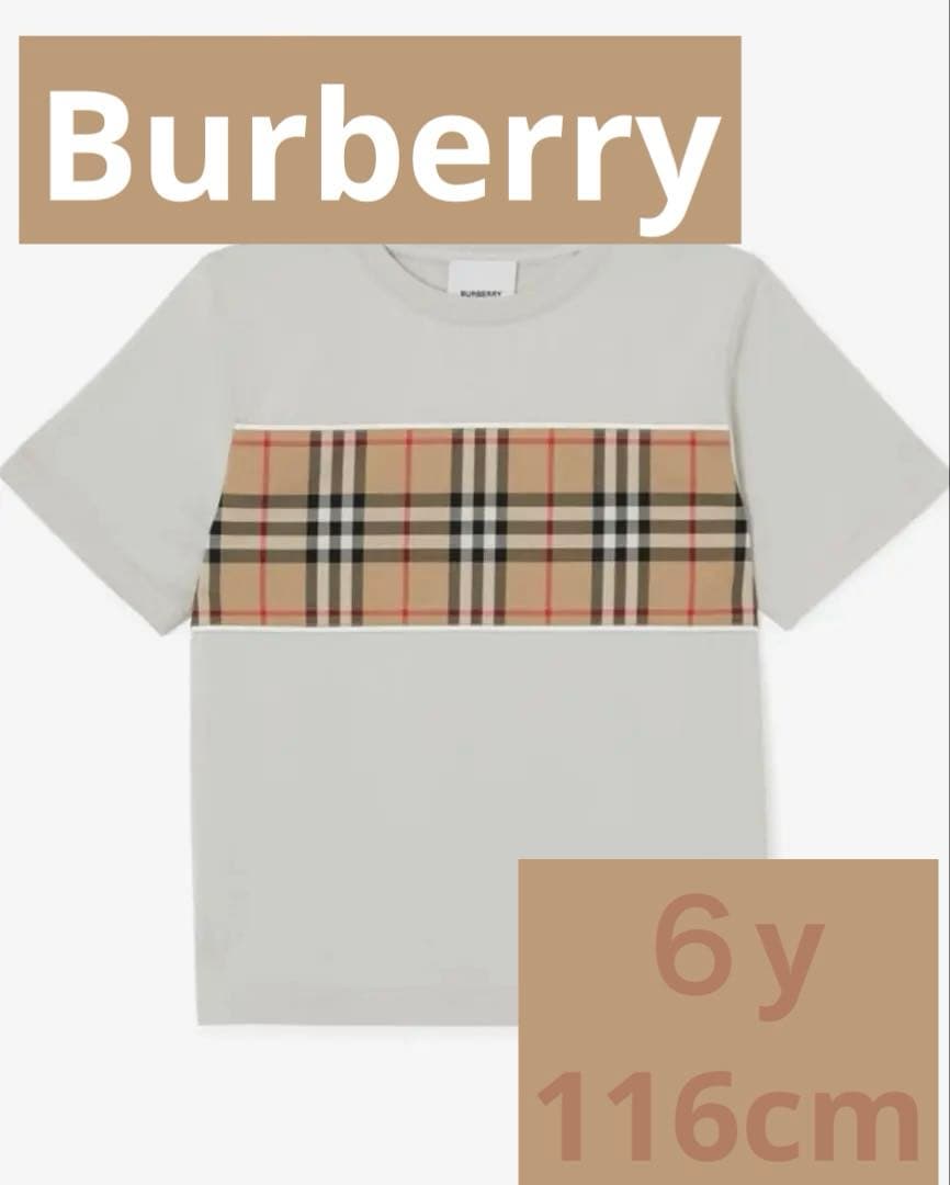 美品　Burberry Tシャツ　6y