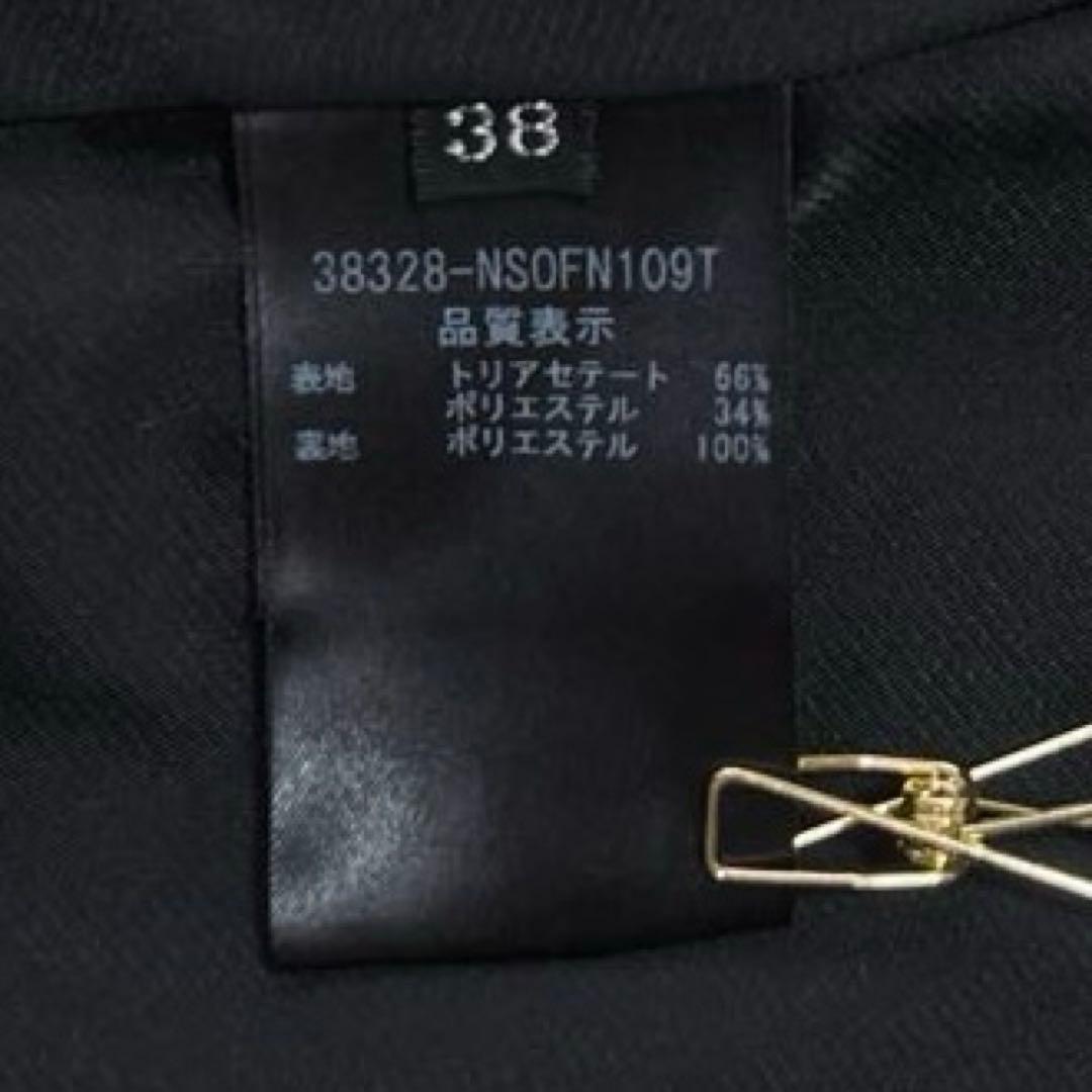 極美品✨フォクシーニューヨーク 現行 サイドギャザードレス フレアワンピース