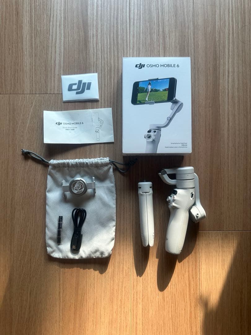 DJI Osmo Mobile 6 スマホジンバル／付属品完備