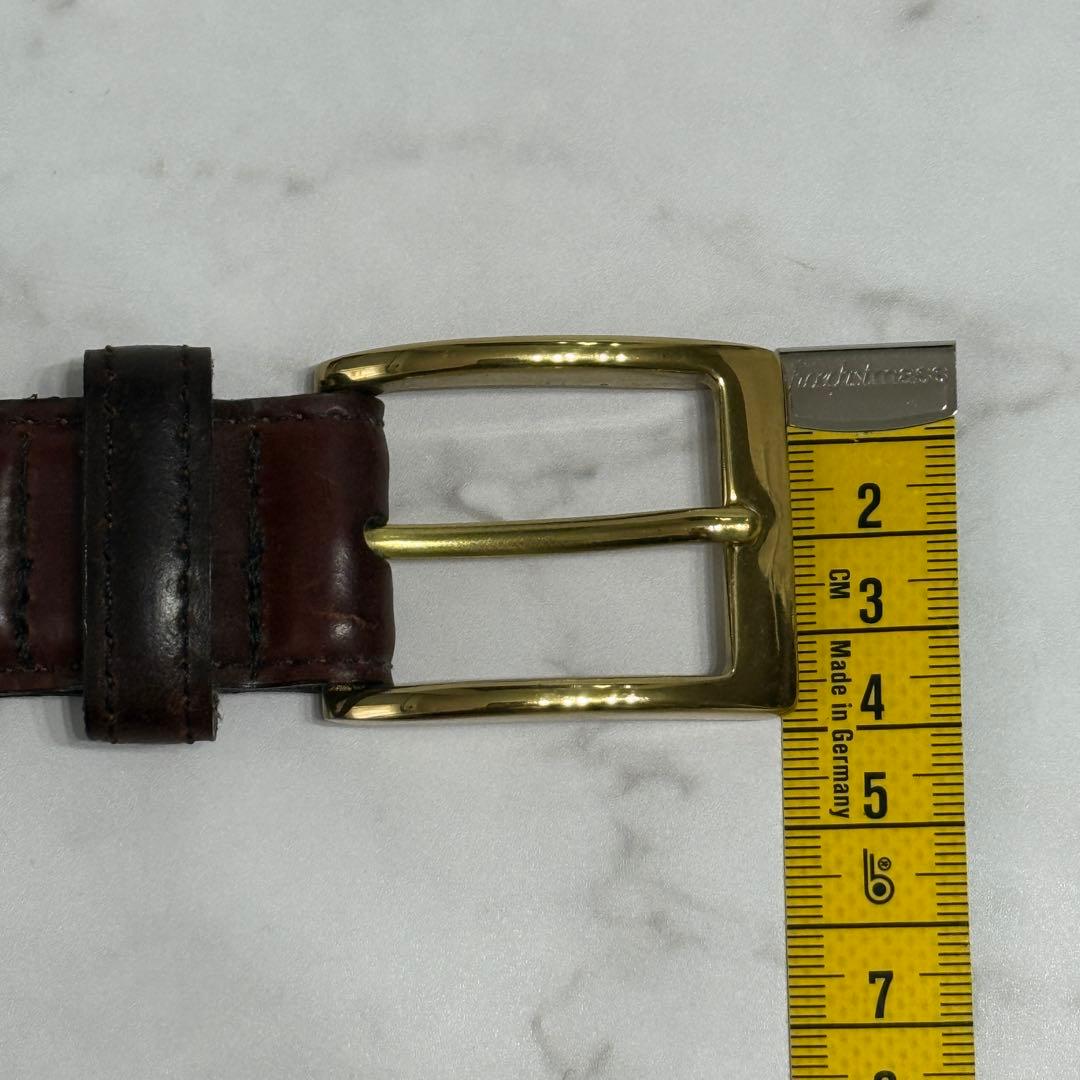 ALDEN ホーウィンシェルコードバン レザー ベルト サイズ：32/80