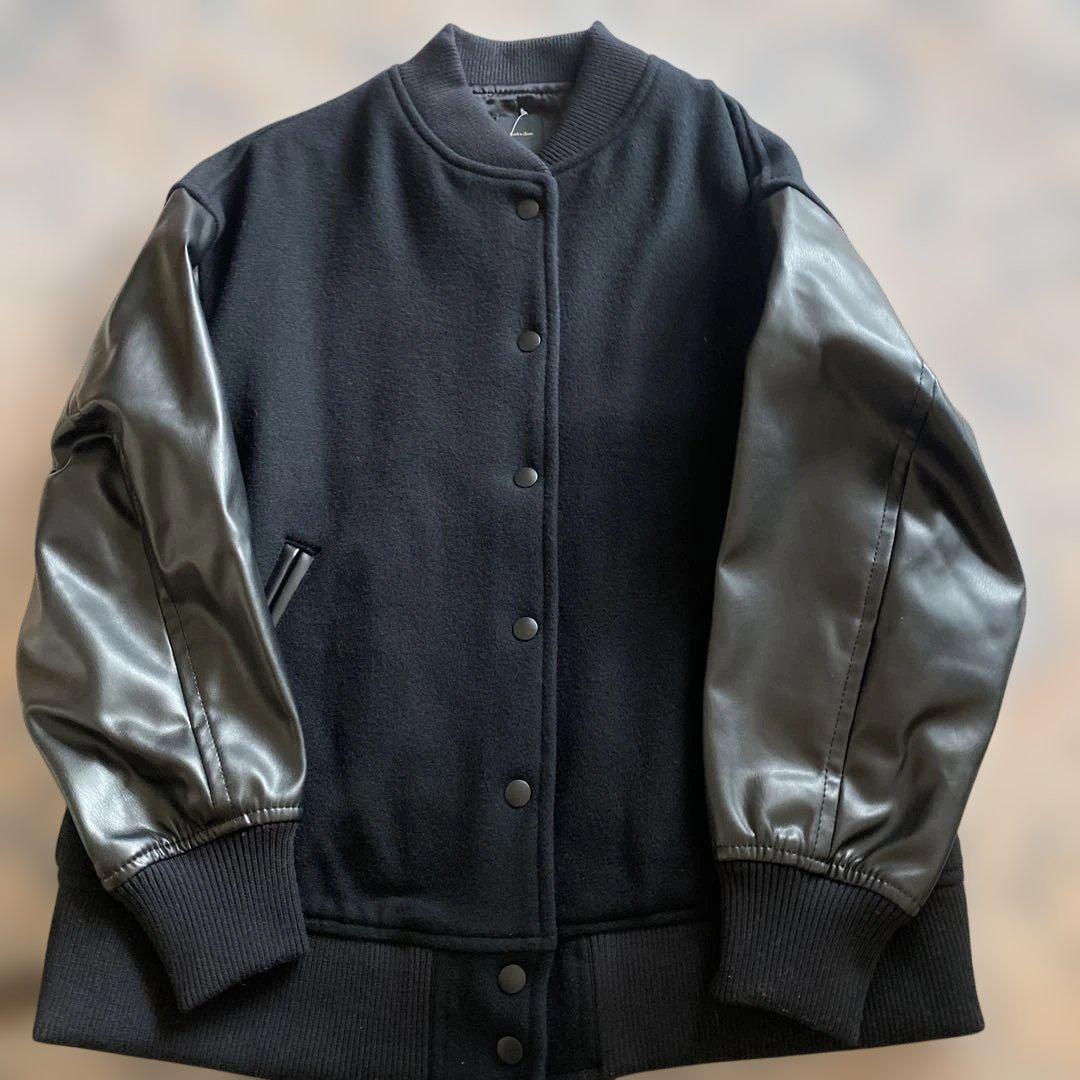 quq3・タグ付き新品・スピックアンドスパン　スタジアムジャンパー