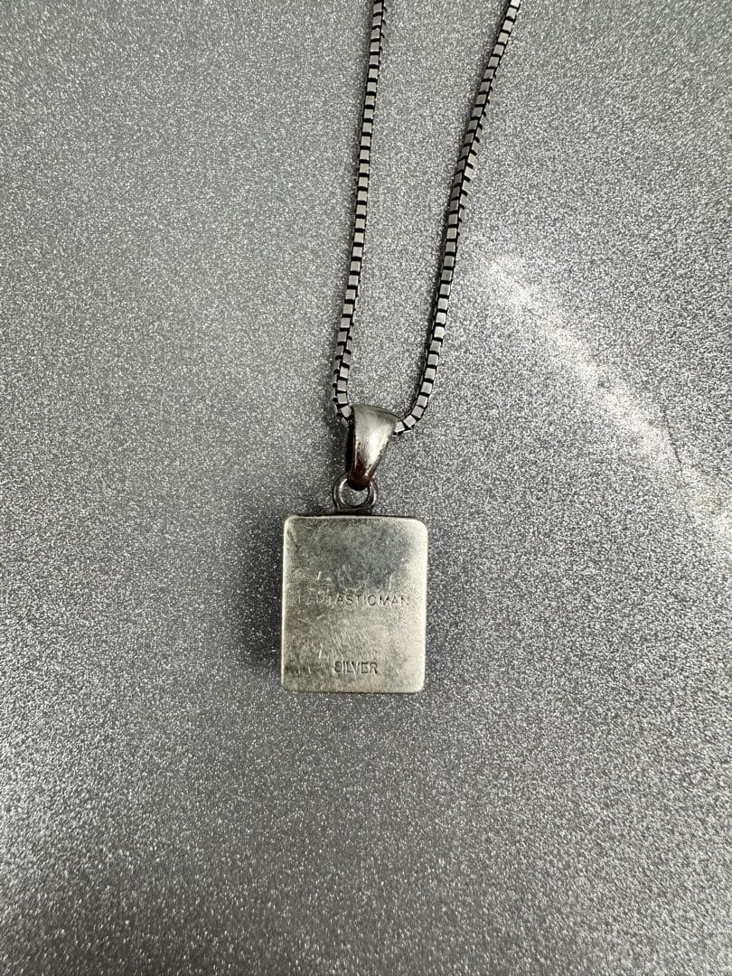 FANTASTIC MAN silverネックレス ベネチアンチェーンターコイズ