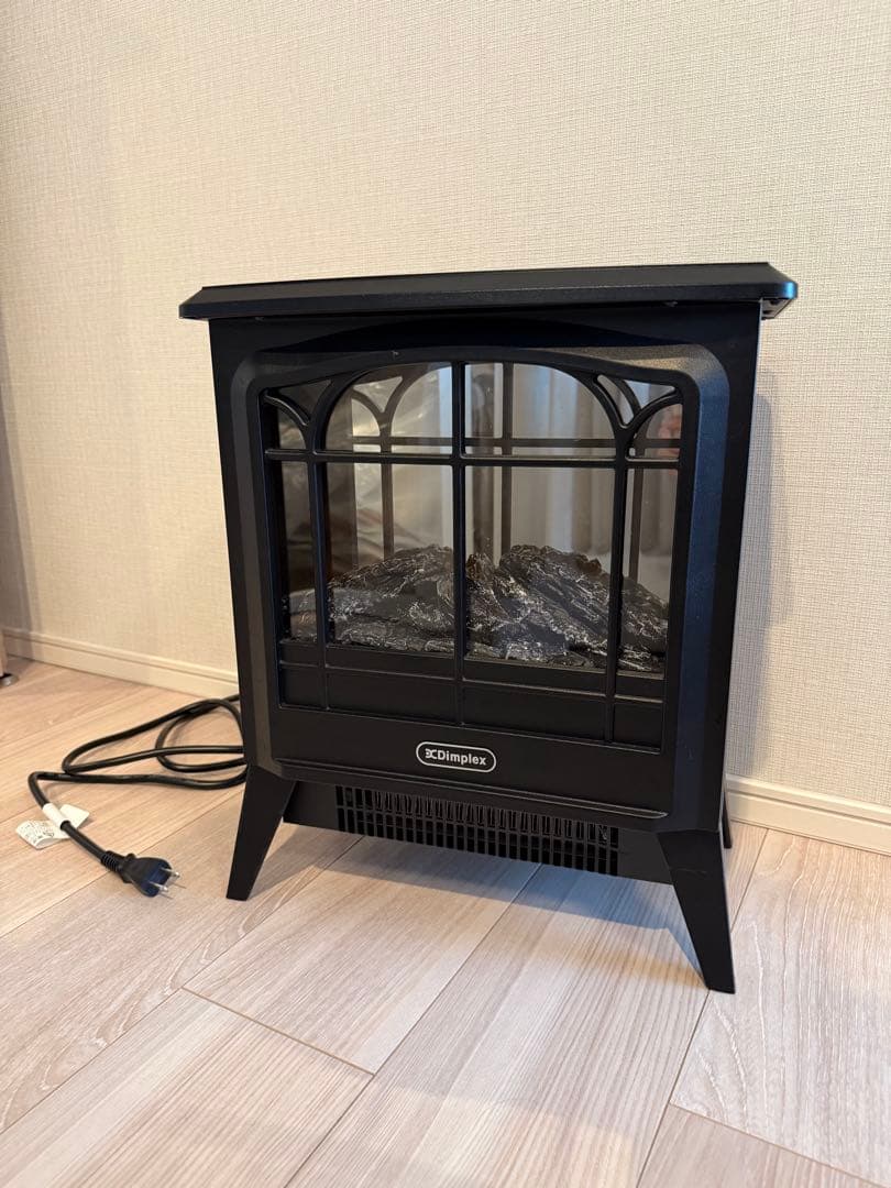 KDNK12J ブラック ストーブ レトロ　暖炉風