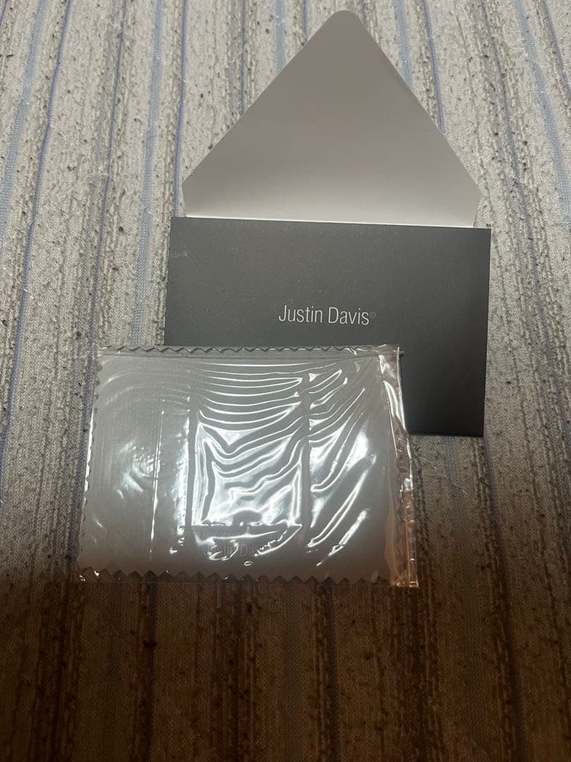う*ん様 JUSTIN DAVIS 長財布 黒/赤JDV013