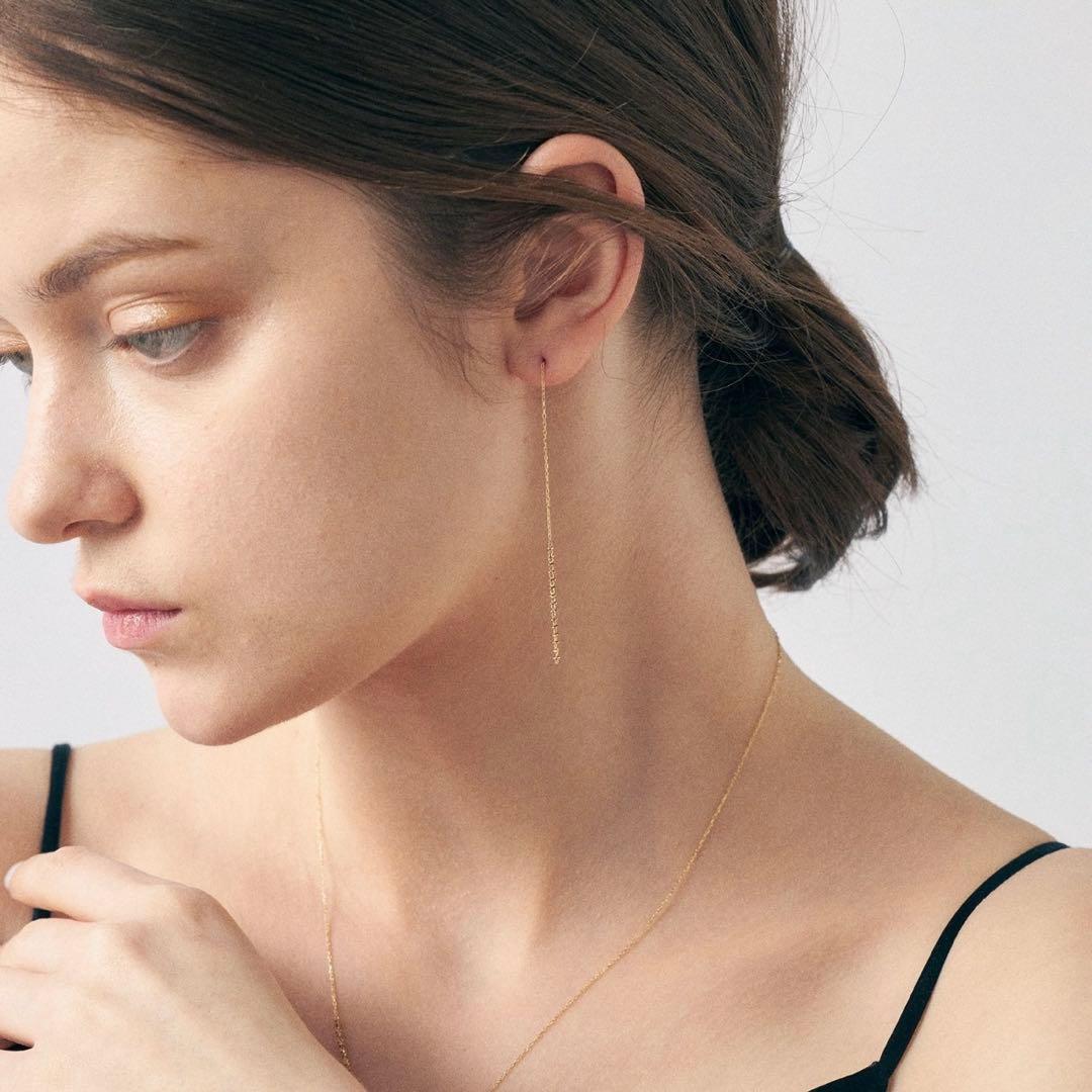 専用 ete k18 グレイン アメリカンピアス