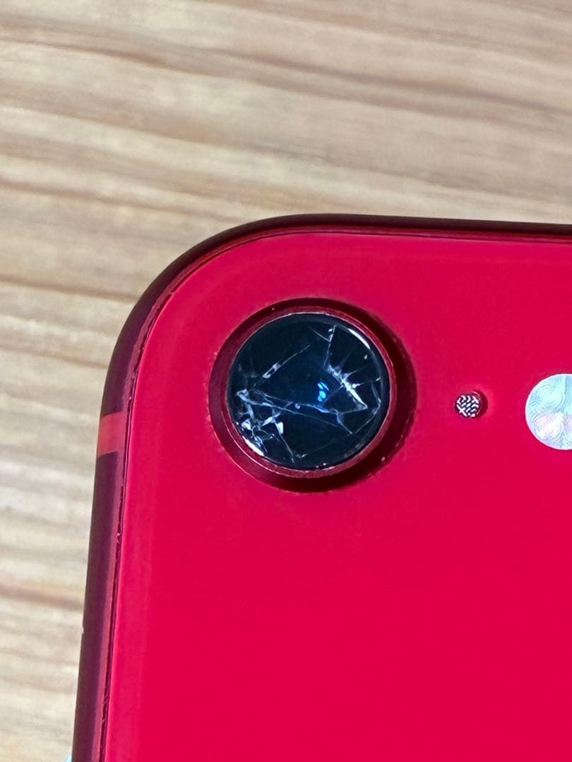 ジャンク品 iPhone SE 第2世代 64GB レッド SIMフリー