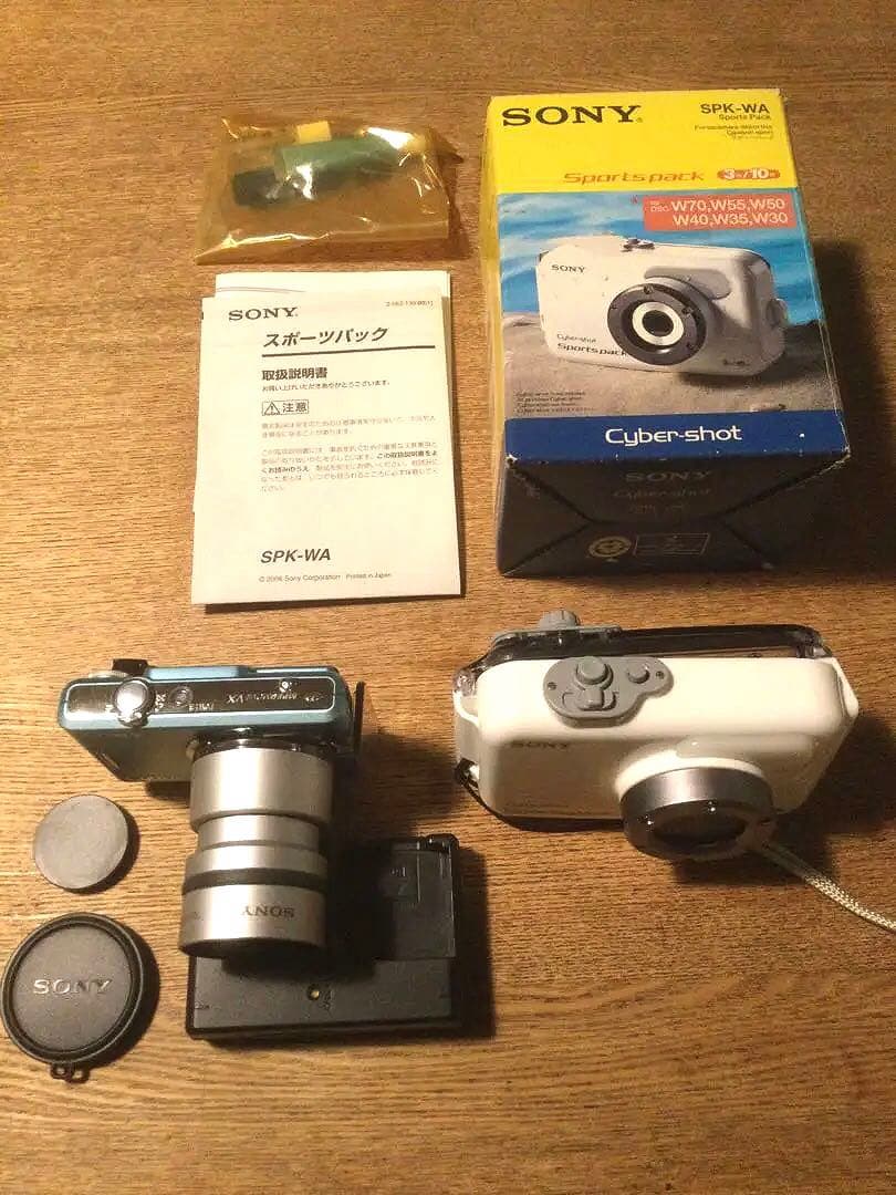 【ジャンク】SONY Cyber-Shot DSC-W30 スポーツパック