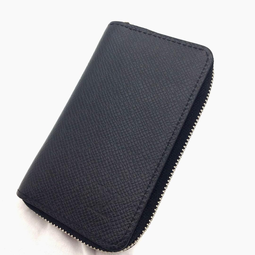 ルイヴィトン タイガ 黒 ノワール メンズ ケース ジッピーパース