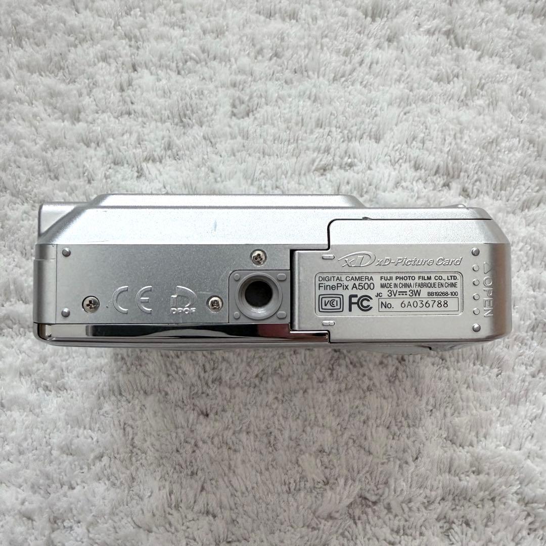 【動作確認済】FUJIFILM 富士フイルム FinePix A500 シルバー