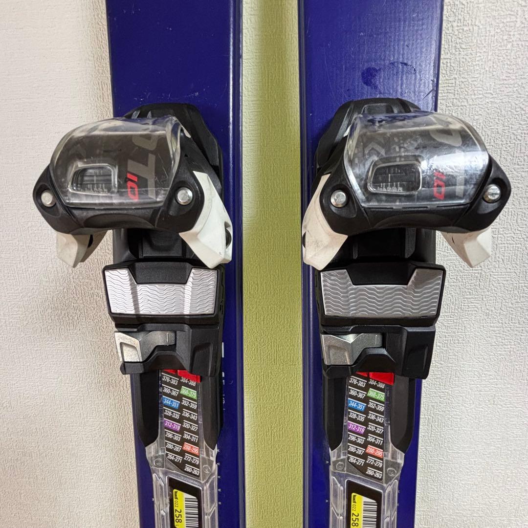 VOLKLフォルクルALLEY 軽量フリースタイルスキー　ツインチップ形状