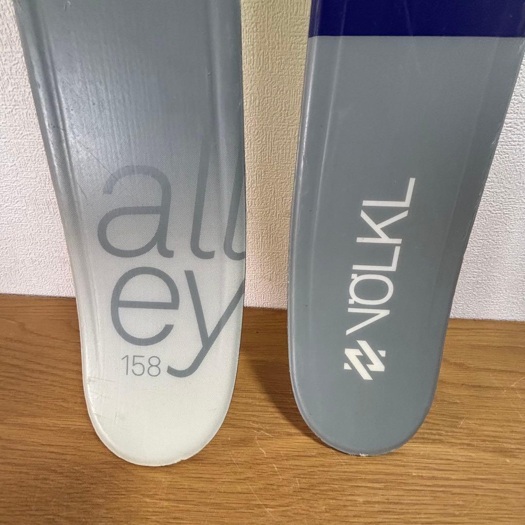 VOLKLフォルクルALLEY 軽量フリースタイルスキー　ツインチップ形状