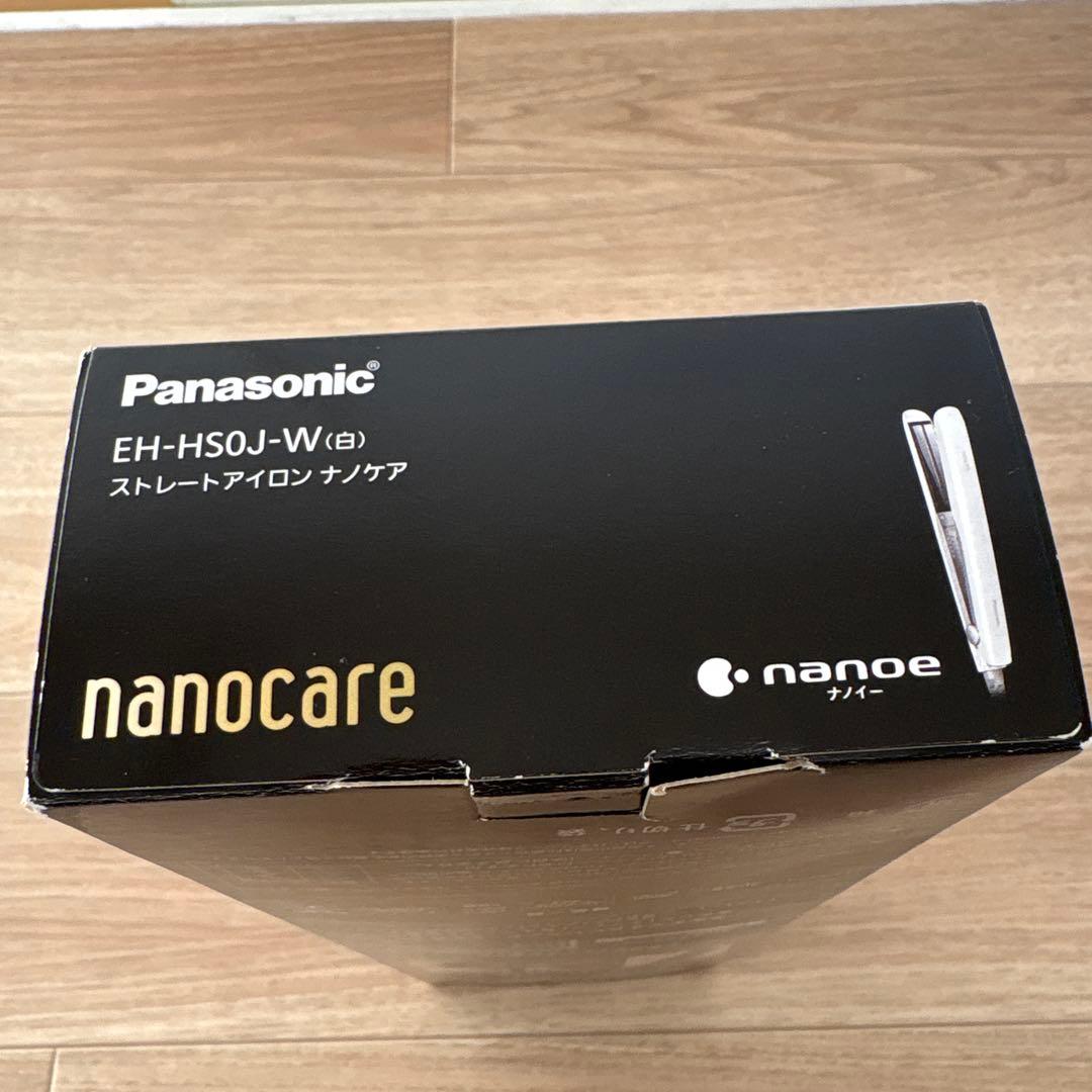 Panasonic ストレートアイロン　ナノケア