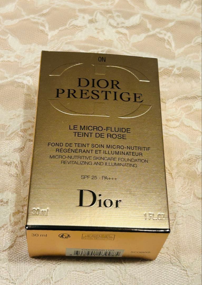 Dior ディオールプレステージルフルイドタンドゥローズ 0N ファンデーション