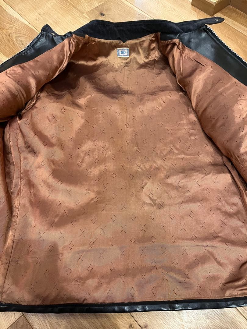 50s 60s BECK オリジナル シングル ライダース ビニールレザー