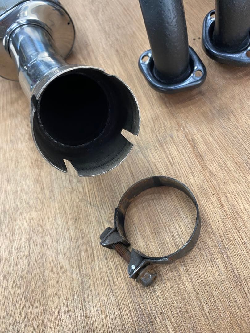 値下げ　ヤマハ　FZR250 2KR 3HX マフラー　送料込み　値下げ交渉不可