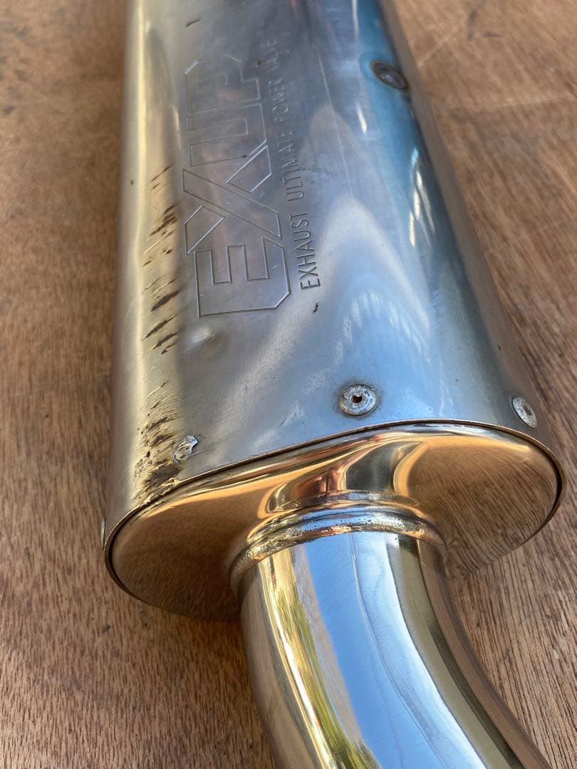 値下げ　ヤマハ　FZR250 2KR 3HX マフラー　送料込み　値下げ交渉不可