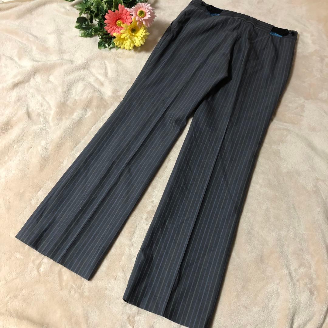 美品♡ ポールスミス　レディース　パンツ　セットアップ　マルチストライプ　42
