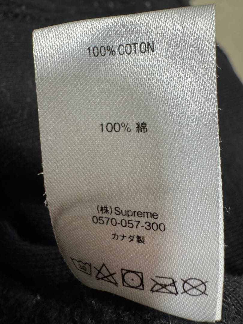 Supreme small box logo hooded sweat黒 M