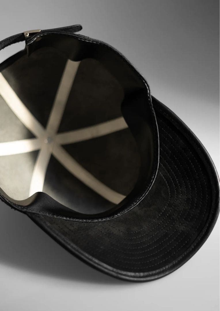 美品　UNNAMED HEADWEAR LEATHER CAP レザーキャップ