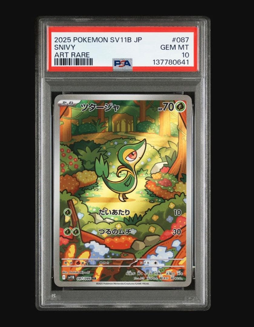 AR PSA10まとめ売りフシギダネ(連番)、バシャーモ、ポッチャマ、ツタージャ