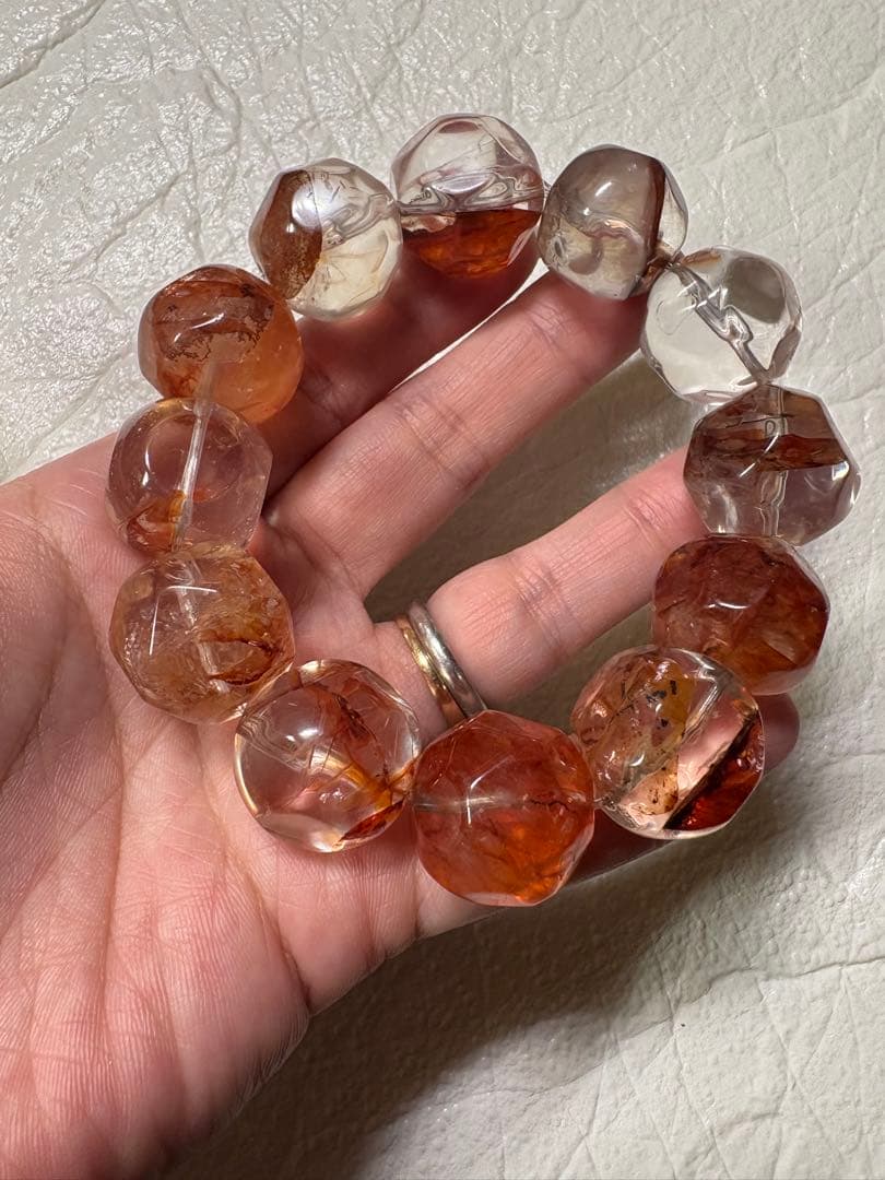 Y sh様 オーダー品　オーロラクォーツ　ブレスレット