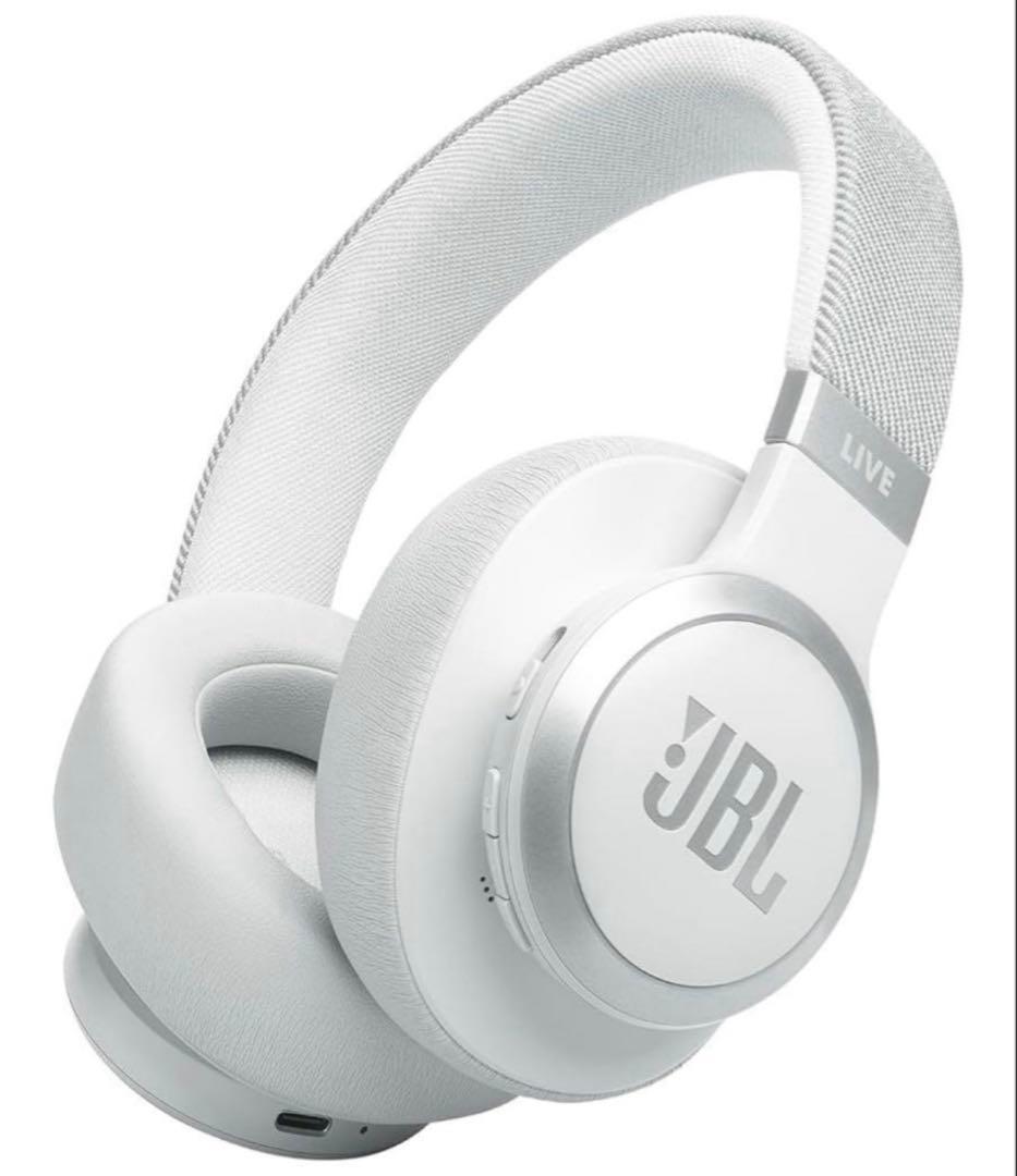 JBL ヘッドフォン Bluetooth パソコン PC ワイヤレス ホワイト