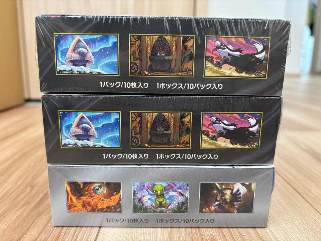 MEGAドリームex テラスタルフェスex シュリンク付き、3BOX