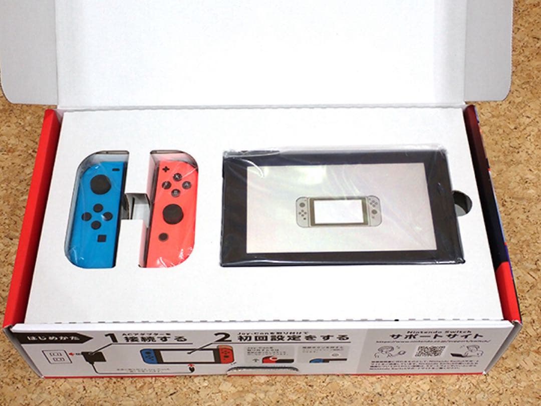 新品Nintendo Switch 本体 ネオンレッド/ブルー