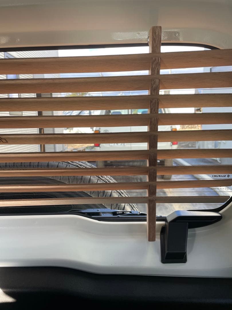 JIMNY ジムニー_ウッドブラインド_リア用