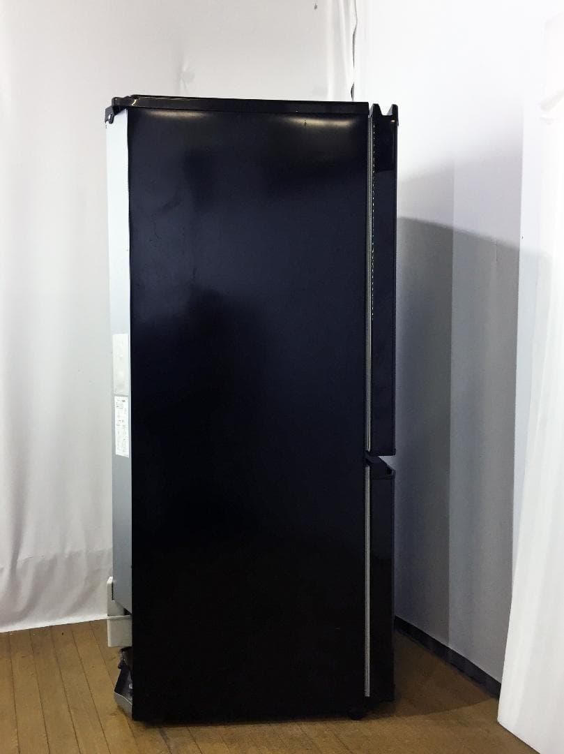 \"送料無料★◆中古★三菱　146L　ラウンドカット　２ドア冷蔵庫　MR-P15T