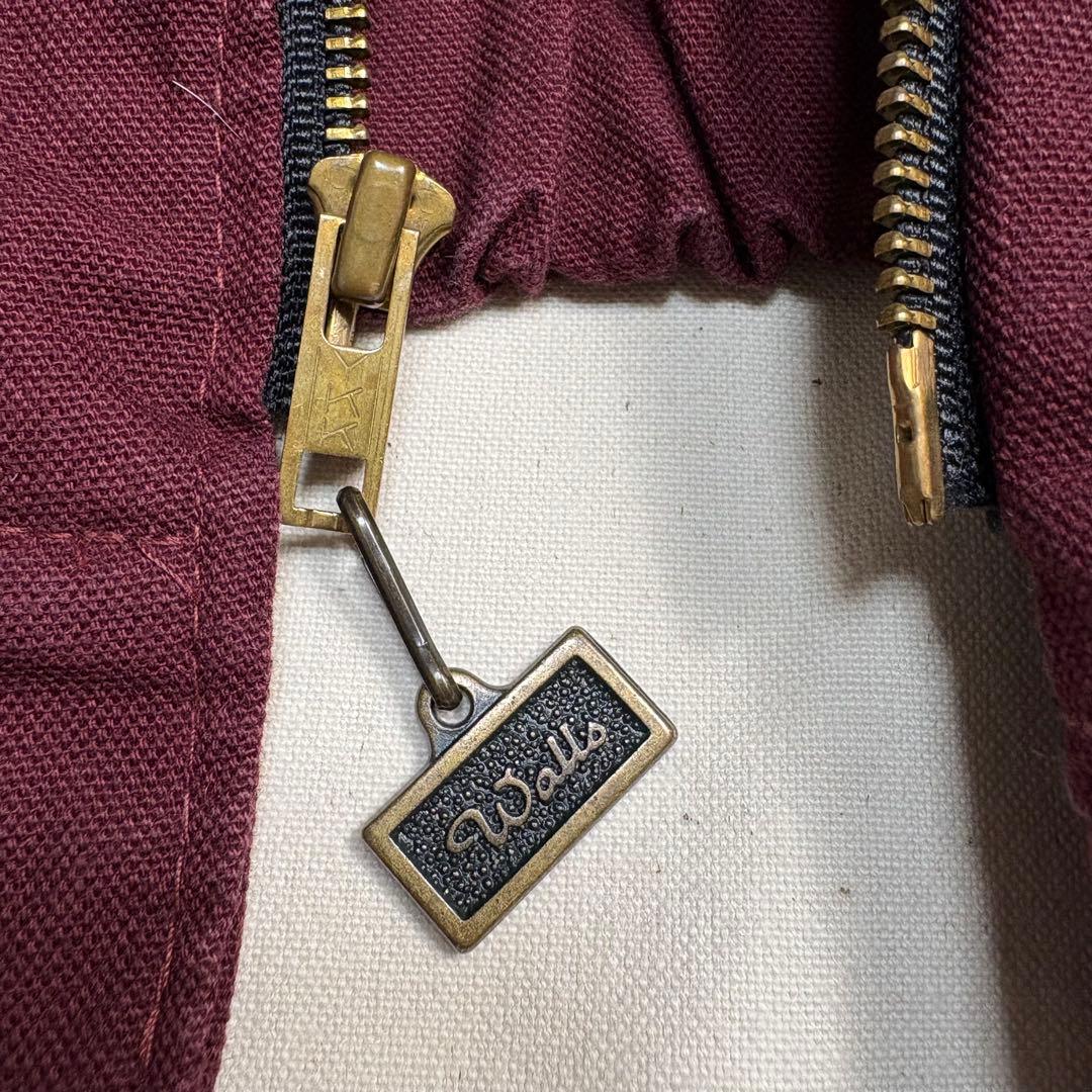 【A】Walls ダックワークジャケットスイングトップUSA製Mコーデュロ