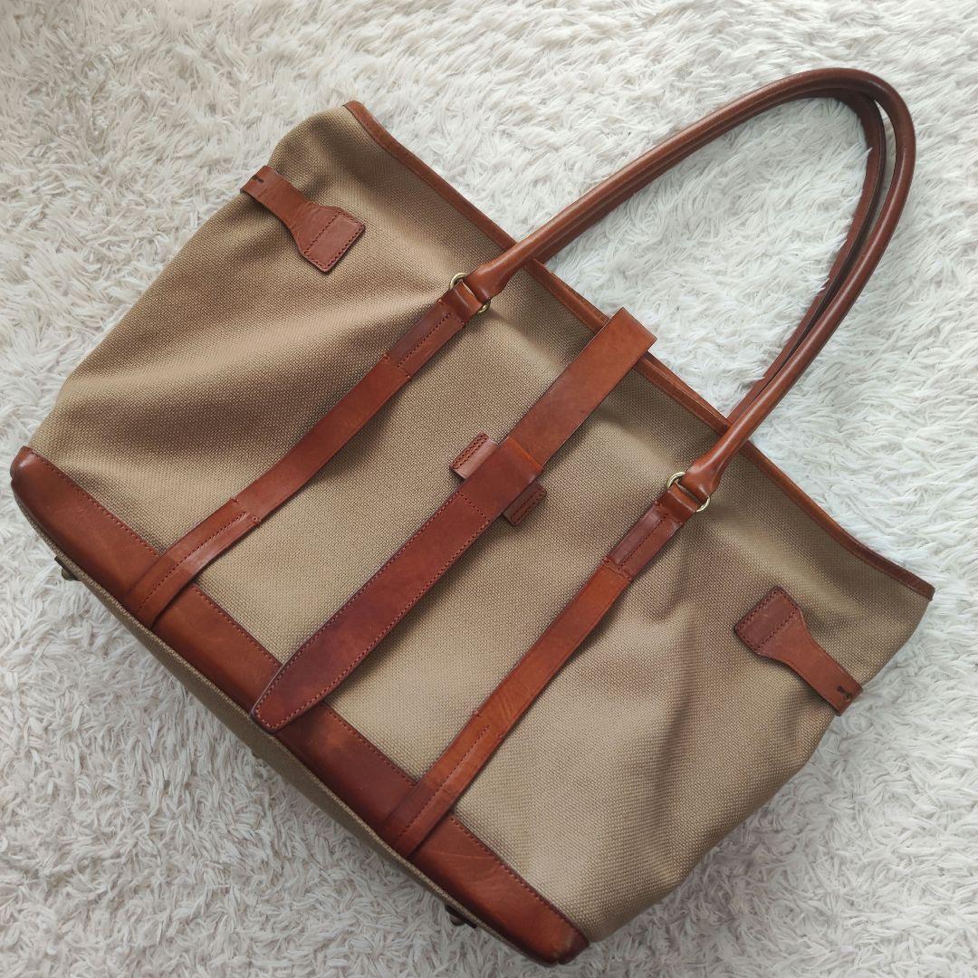 ☆美品☆土屋鞄　つちやかばん　キャラバン・グランドキャリートート