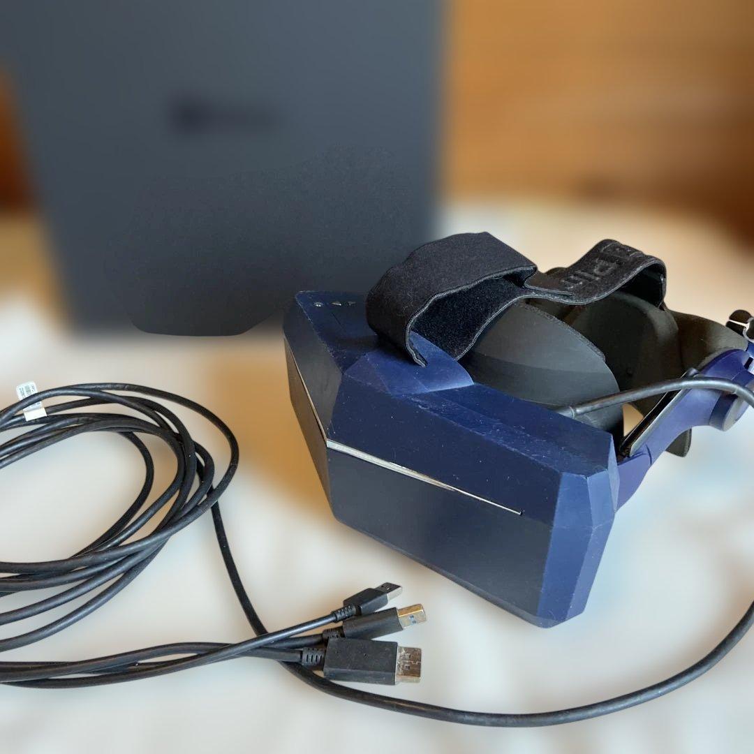 π Pimax 5k super VRヘッドセット 青　ユーズド