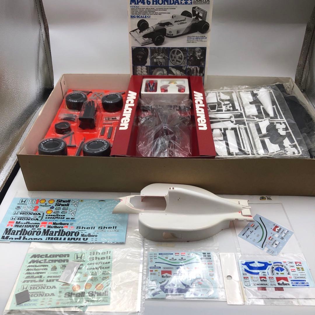 タミヤ マクラーレンMp4/6 HONDA1/12フルビュー限定