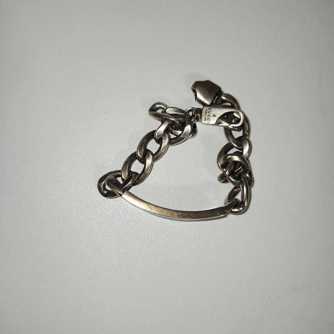 GUCCI シルバー ブレスレット　ターコイズ